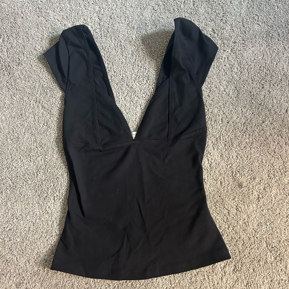 Black Women's Free People Top
